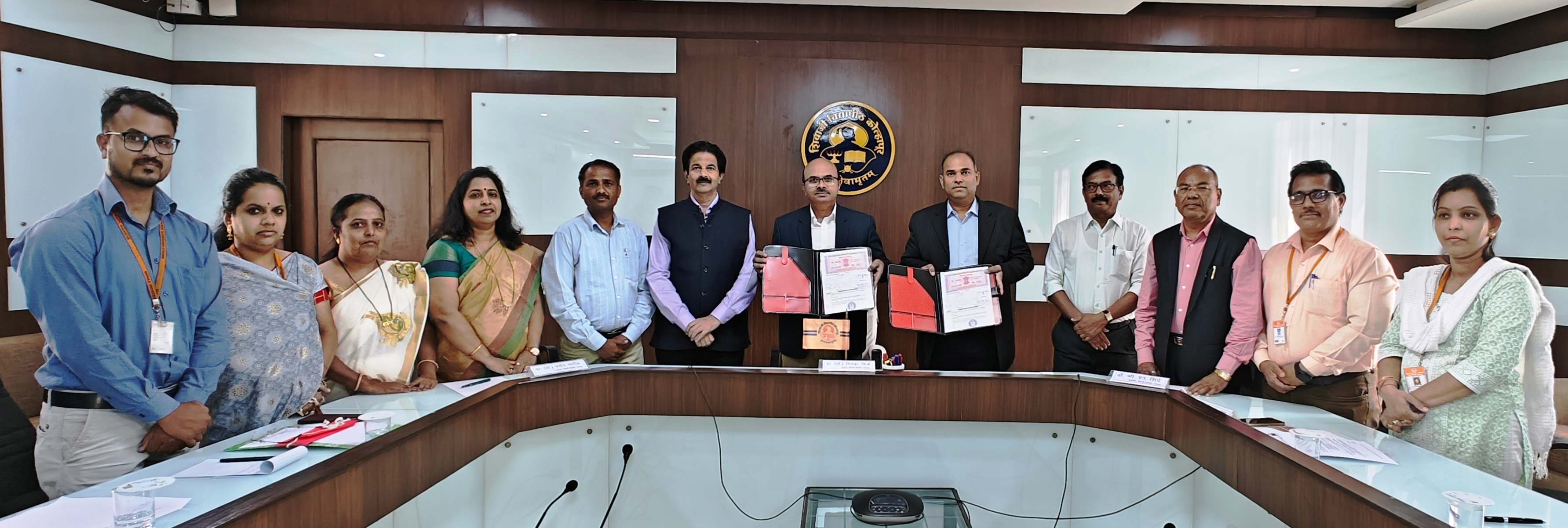 MoU of Shivaji University with Gokhale Institute  Agreement urging participation in policy-making activities