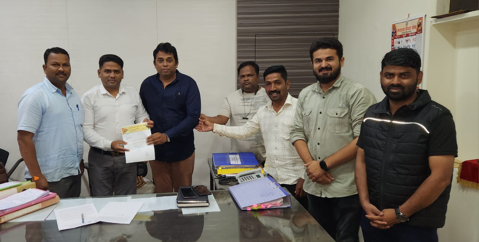Representation to Additional Commissioner on behalf of BJP Yuva Morcha for various issues in Municipal Corporation