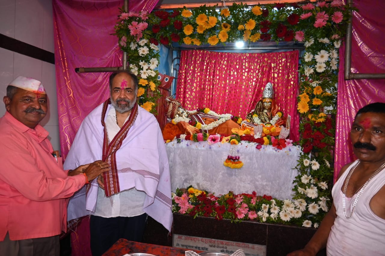 Darshan of Shri Alobanatha and Bhoomipujan of Buddhist Vihara on the occasion of Sharadiya Navratri