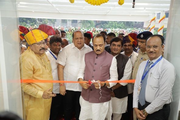 Deputy Chief Minister Ajit Pawar inaugurated the new building of Kolhapur District Central Cooperative Bank