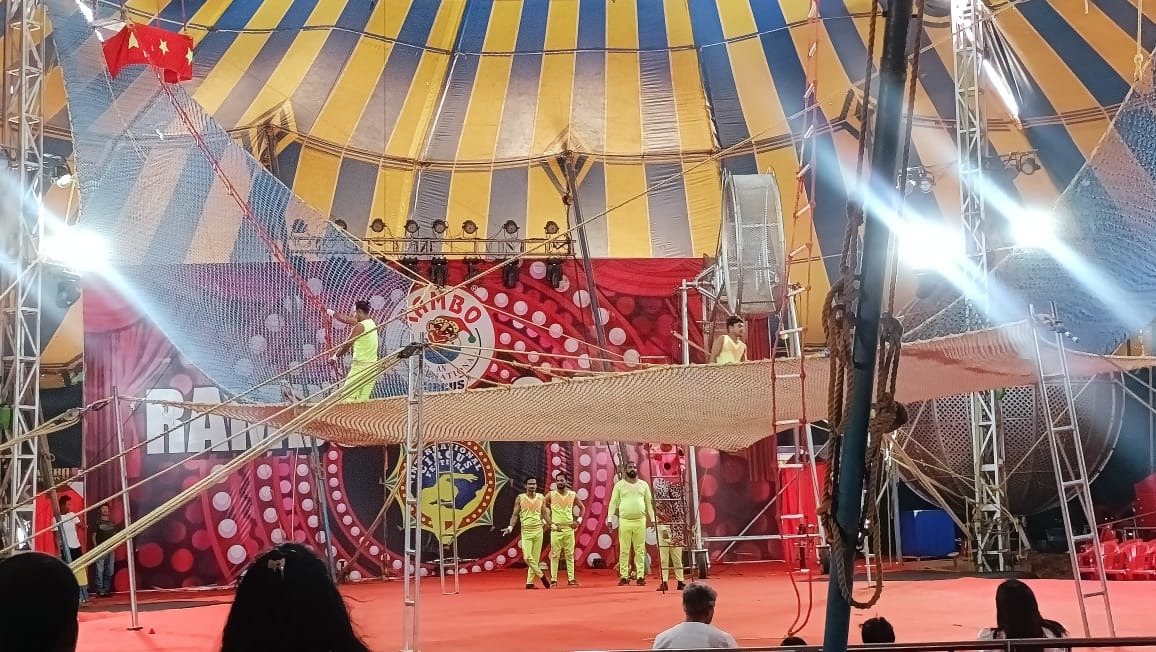Last performance of Rambo Circus today in Kolhapur