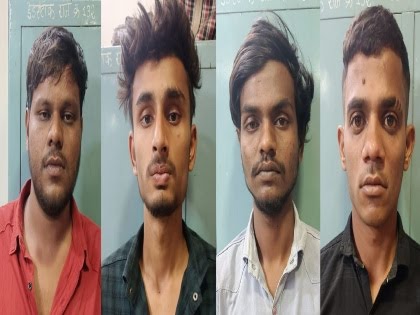 Four arrested for assaulting police at petrol pump