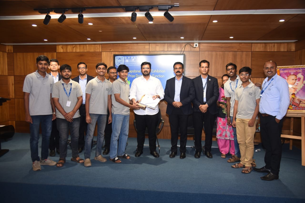 DY Patil in Engineering  Capstone Project Exhibition Concluded
