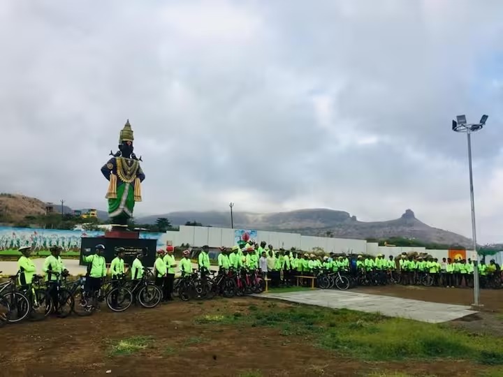 Nashik to Pandharpur cycle ride participation of more than 350 cyclists