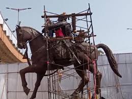 Announcement of the statue of Chhatrapati Shivaji in Bhagwya Chowk