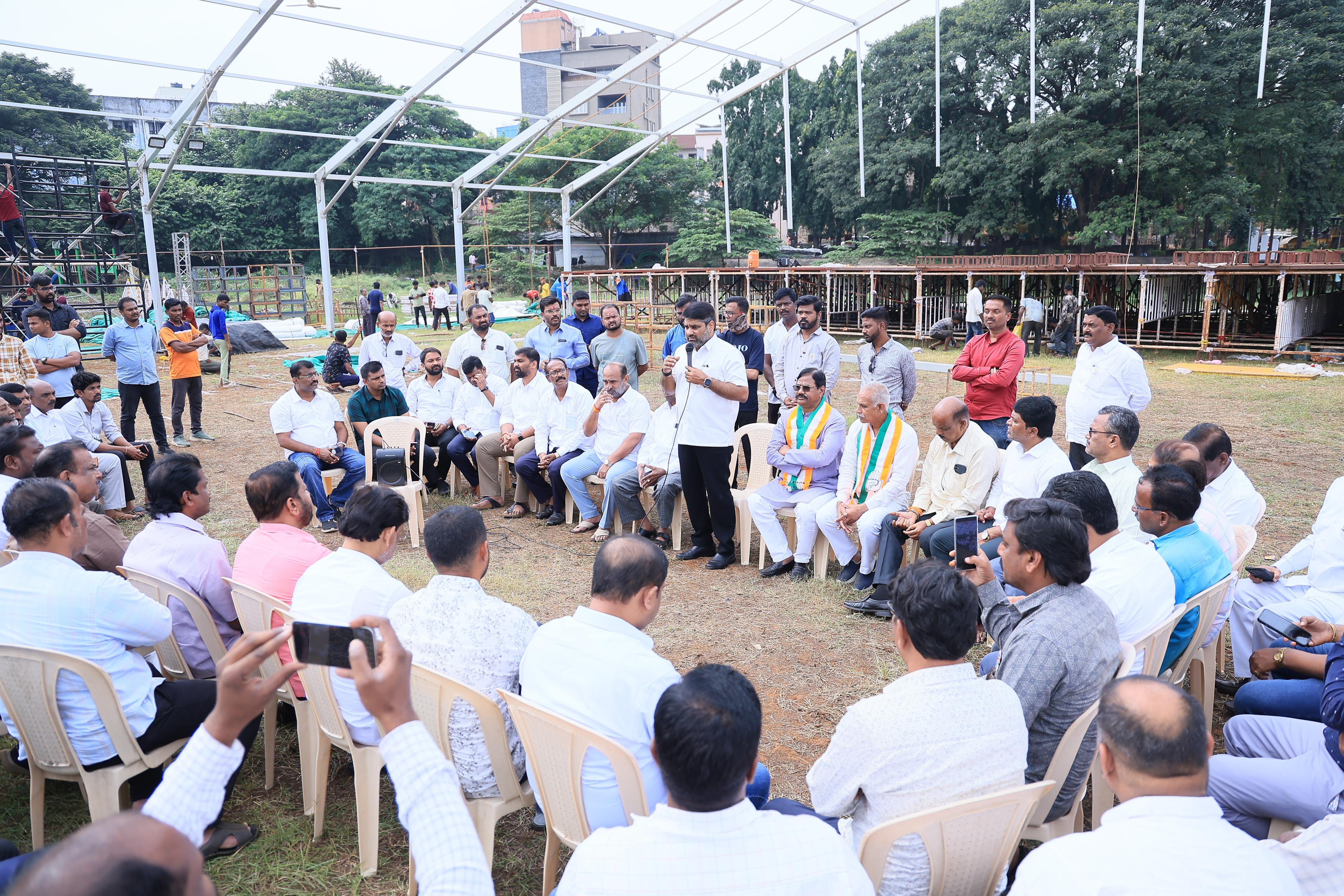 Successful preparations for Congress leader Priyanka Gandhis meeting today