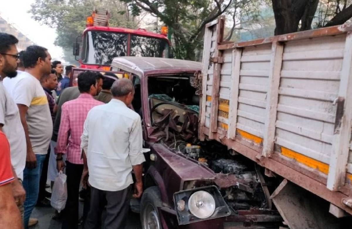 Mumbai Nashik highway Two terrible accidents
