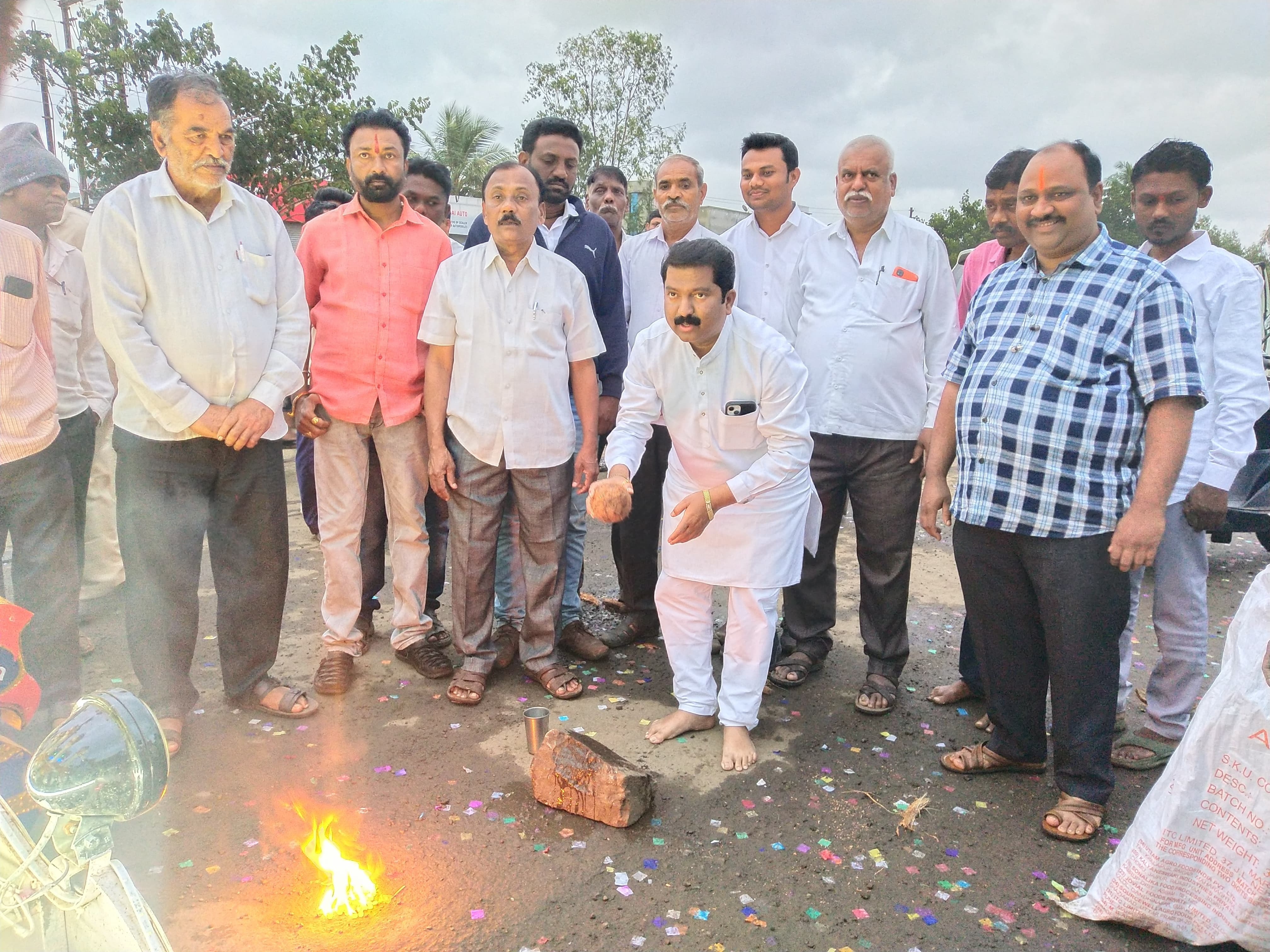 Anna Bhau Sathe Jayanthi procession starts at Atigre