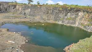 Mother and child died after drowning in crusher mine in Bhadgaon