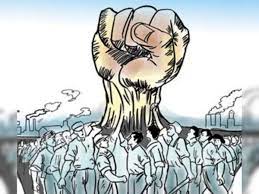 Gram panchayat employees on strike for two days