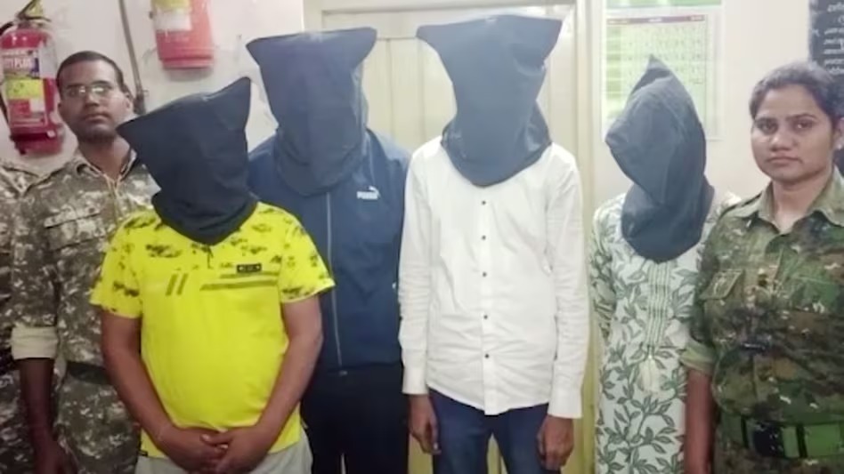 Four accused arrested in honeytrap case