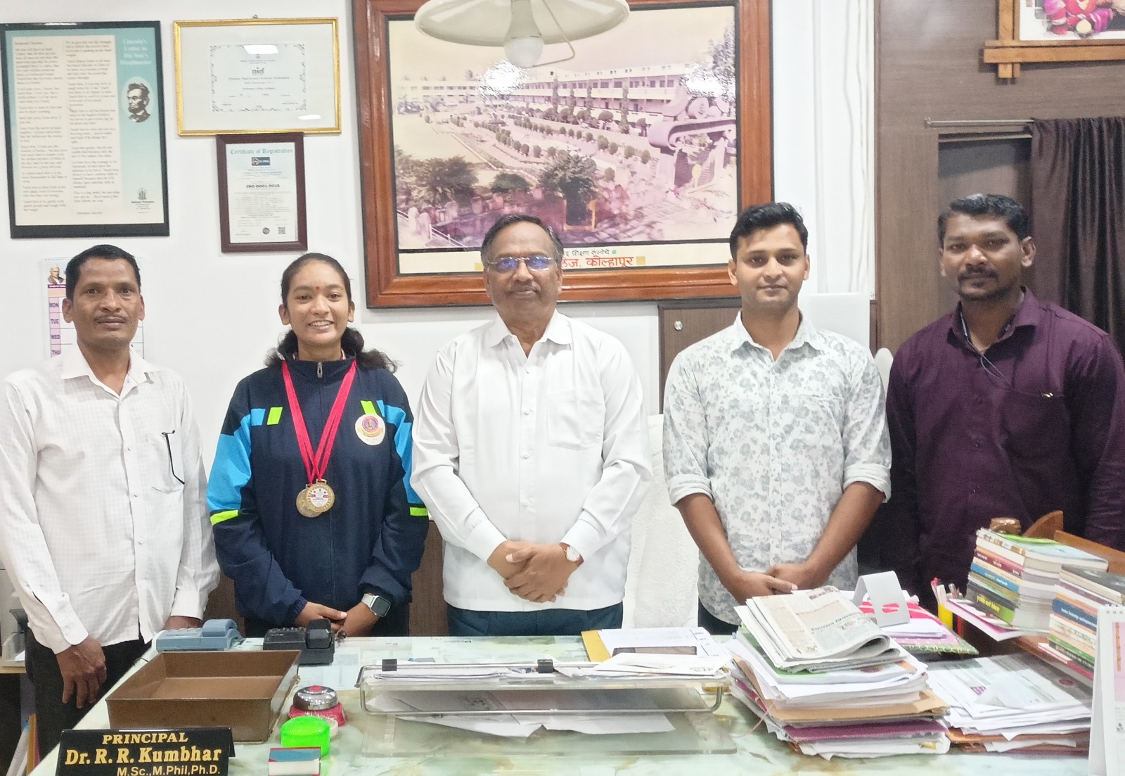 Vivekanandas Ms Bhumika Patil s National Fencing