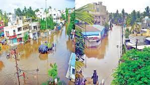 Ichalkaranji Provincial Officer reviewed the flood situation