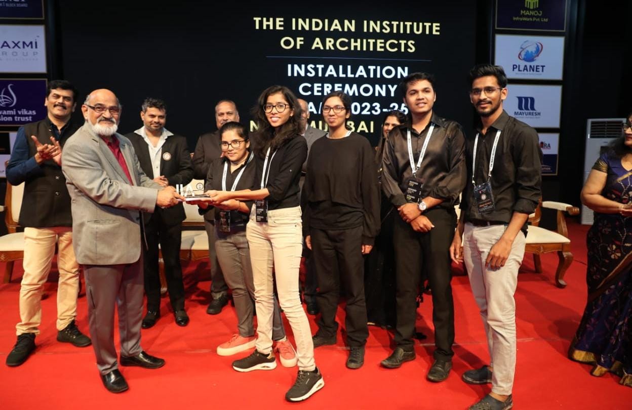 DY Patil School of Architecture Students success in national level design competitions