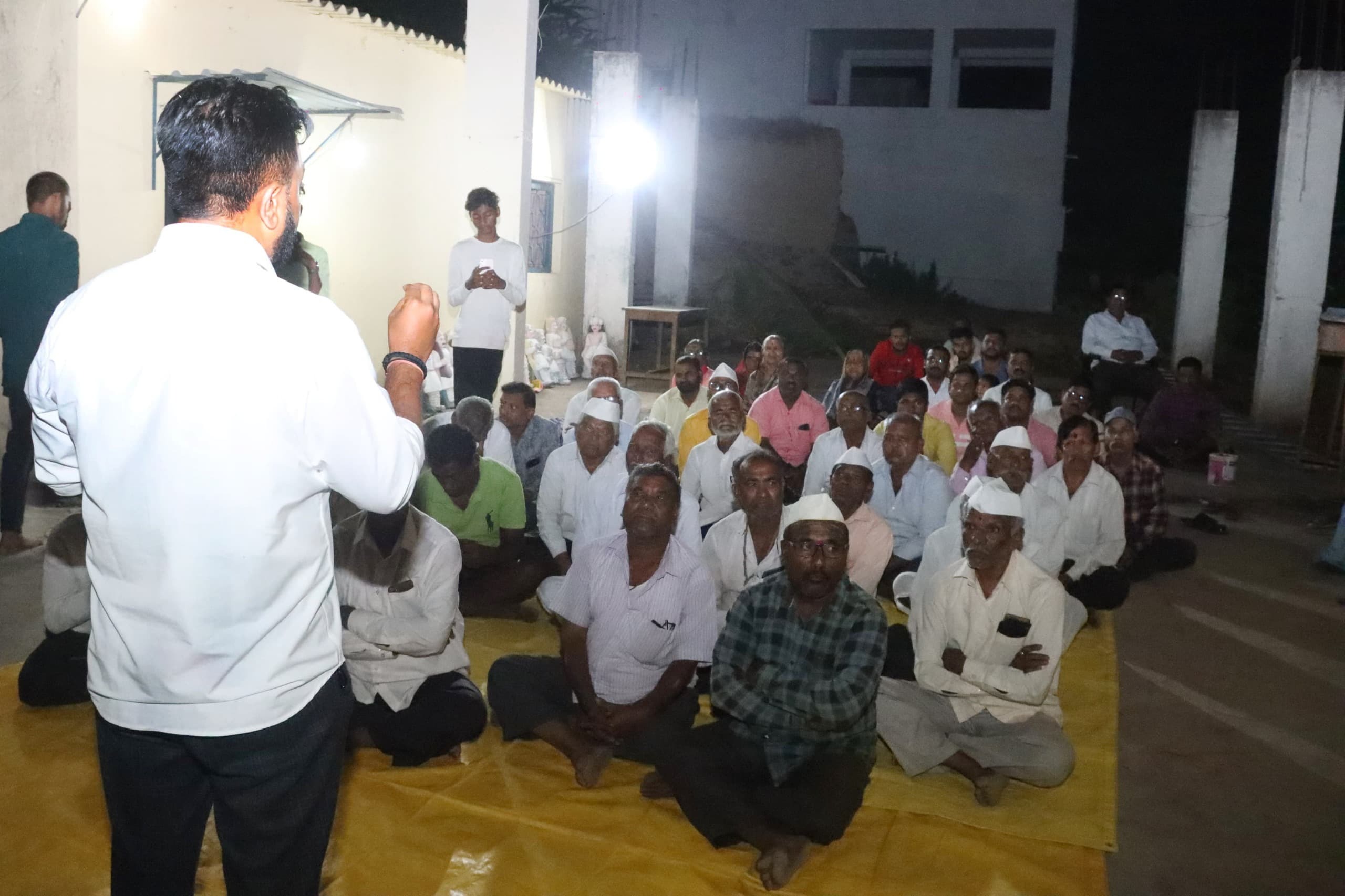 Dr Vitthal temple at Chandur Rahul Awades meeting