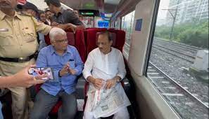 Deputy Chief Minister Ajit Pawar traveled by Vande Bharat train