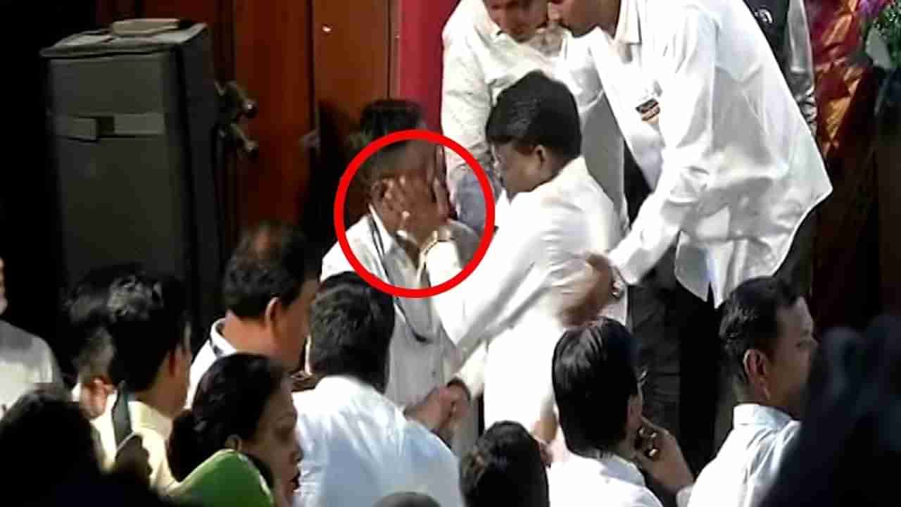 Bullying of BJP MLA in front of Ajit Dada