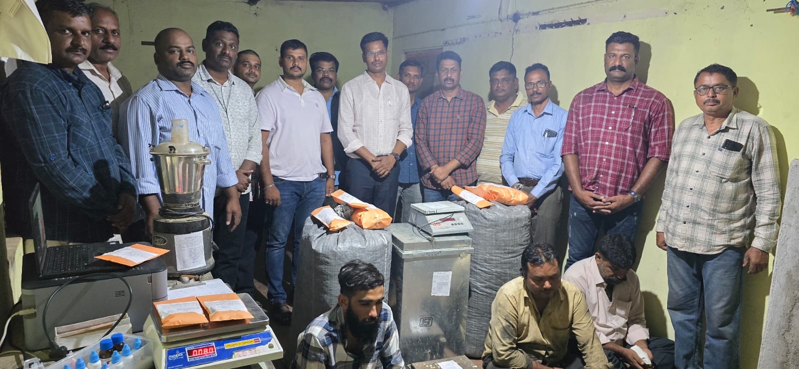 Illegal opium and ganja racket seized in Kolhapur