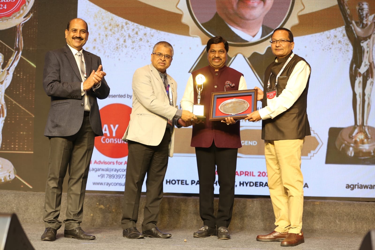 By Dr Sanjay D Patil Honored with Agri Legend Award