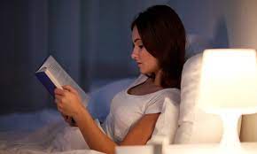Reading a book before going to sleep is very beneficial