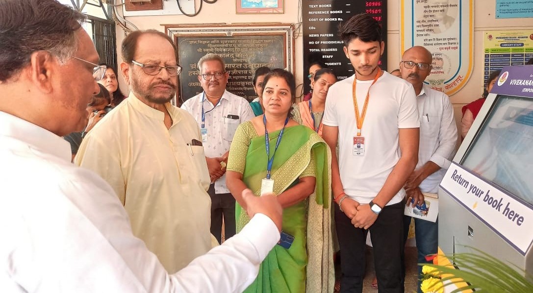 Books automated in Vivekanandas library