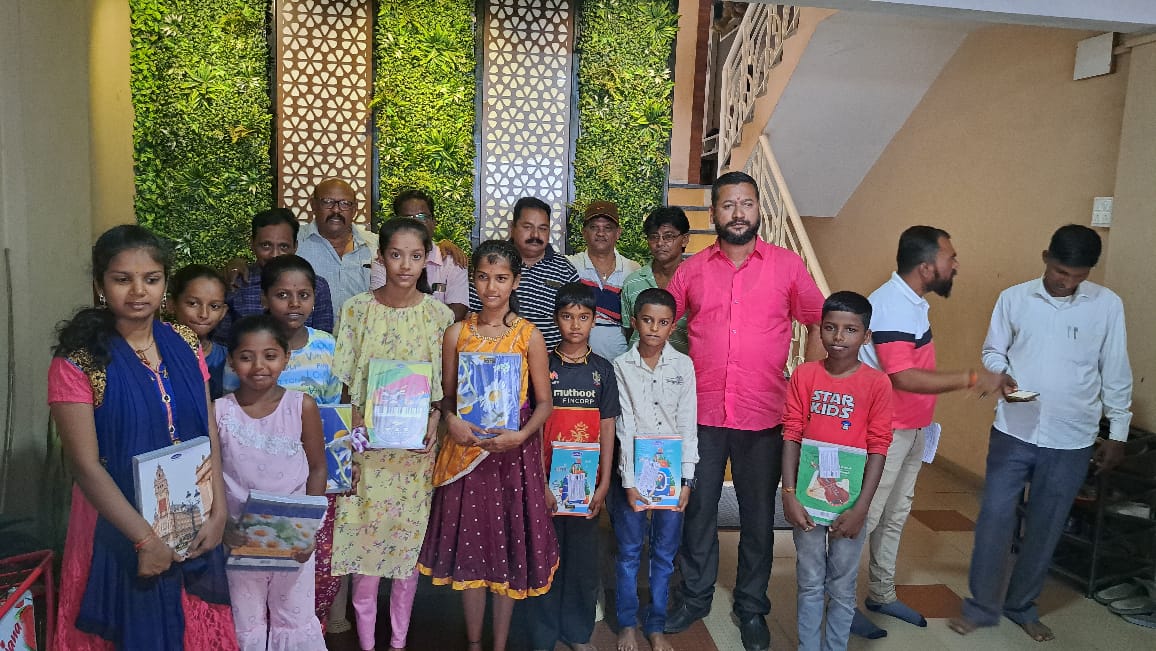 Distribution of 150 dozen books to needy students on the occasion