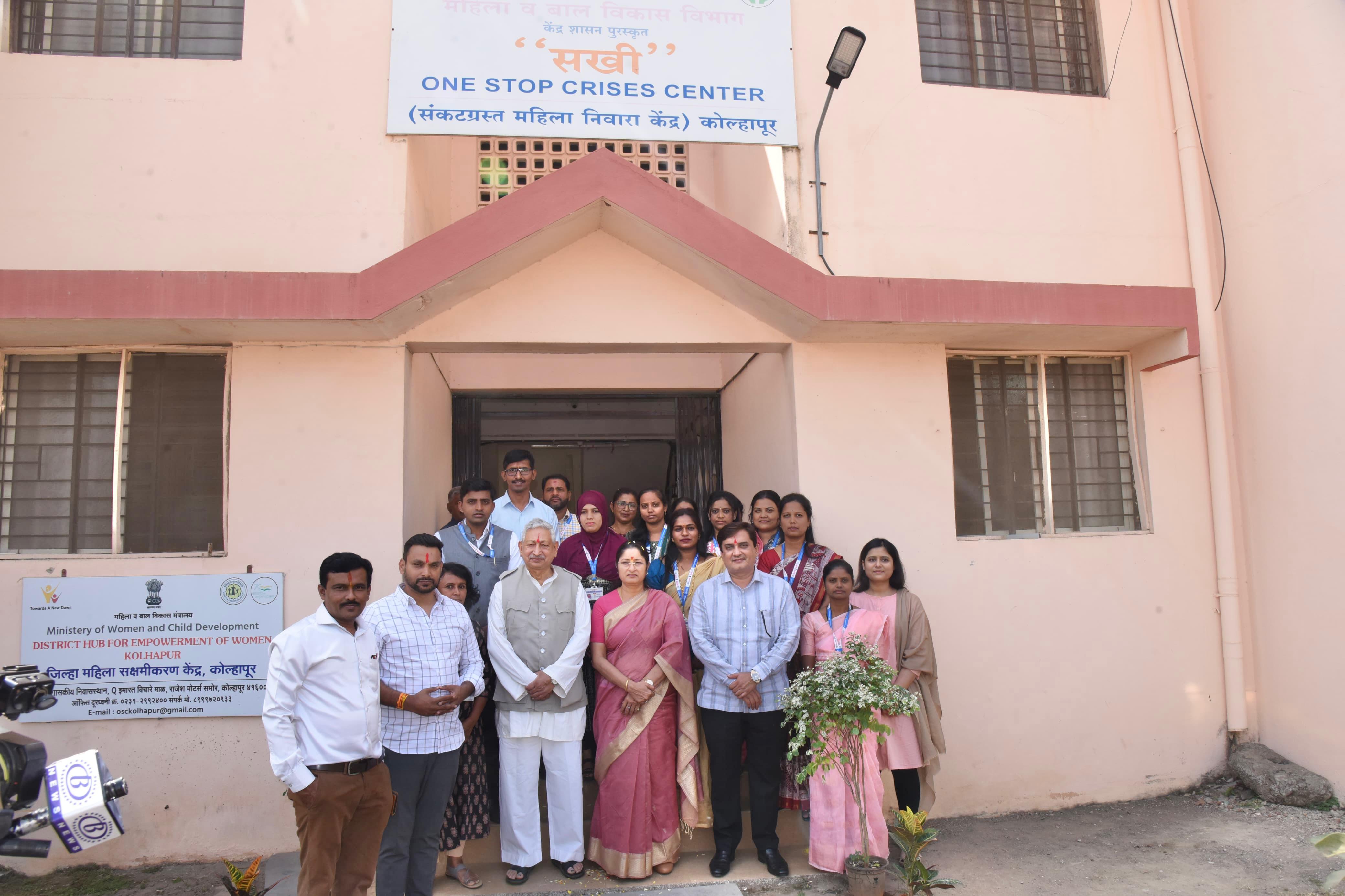 Union Women and Child Development Minister Annapurna Devi visit to Sakhi