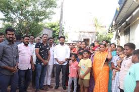 Dr Rahul Awades interaction with citizens of Korochi