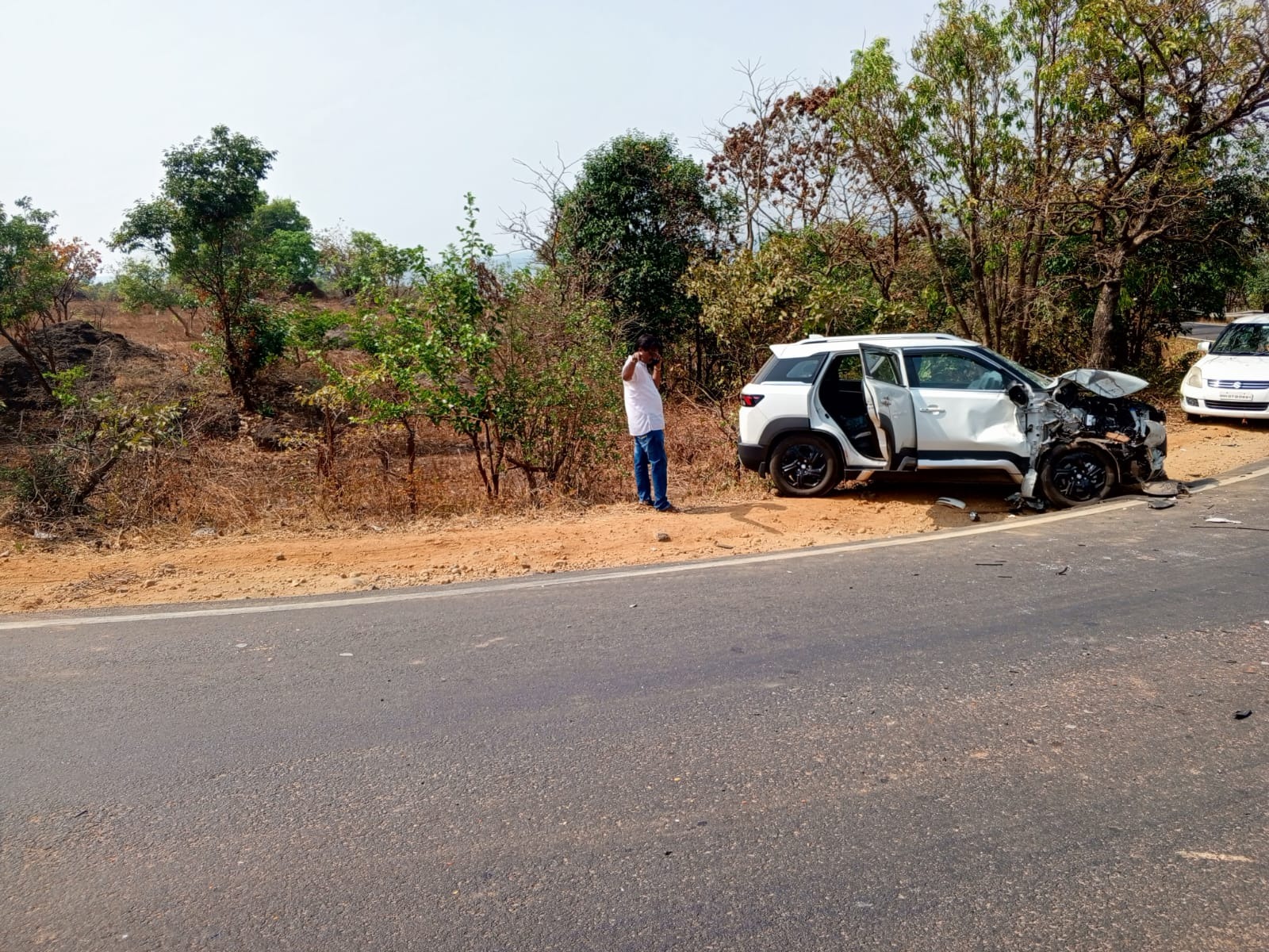 Fatal accident at Dawoodwadi Radhanagari