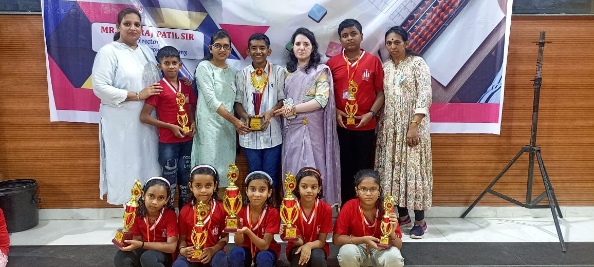 Success of Pushpa Training Institute students in National Abacus Competition