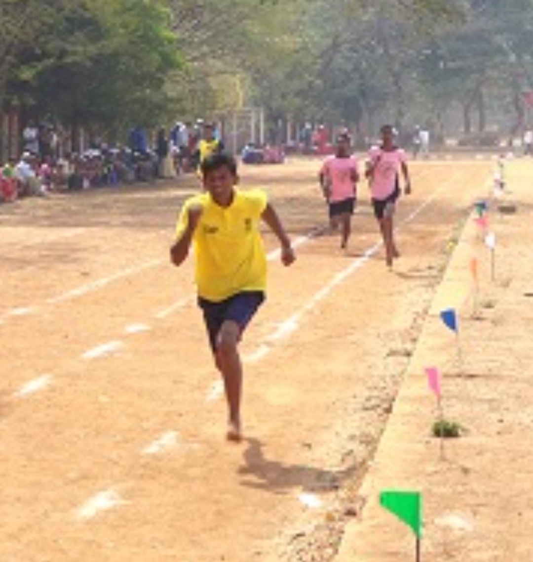 300 contestants participated in district level sports competition for disabled children