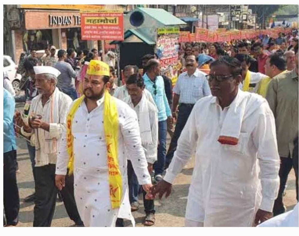 Bahujans march to Chandrapur to save reservation