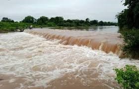 7 dams in the district under water