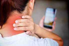 Constantly looking at the phone causes neck pain this exercise will provide relief