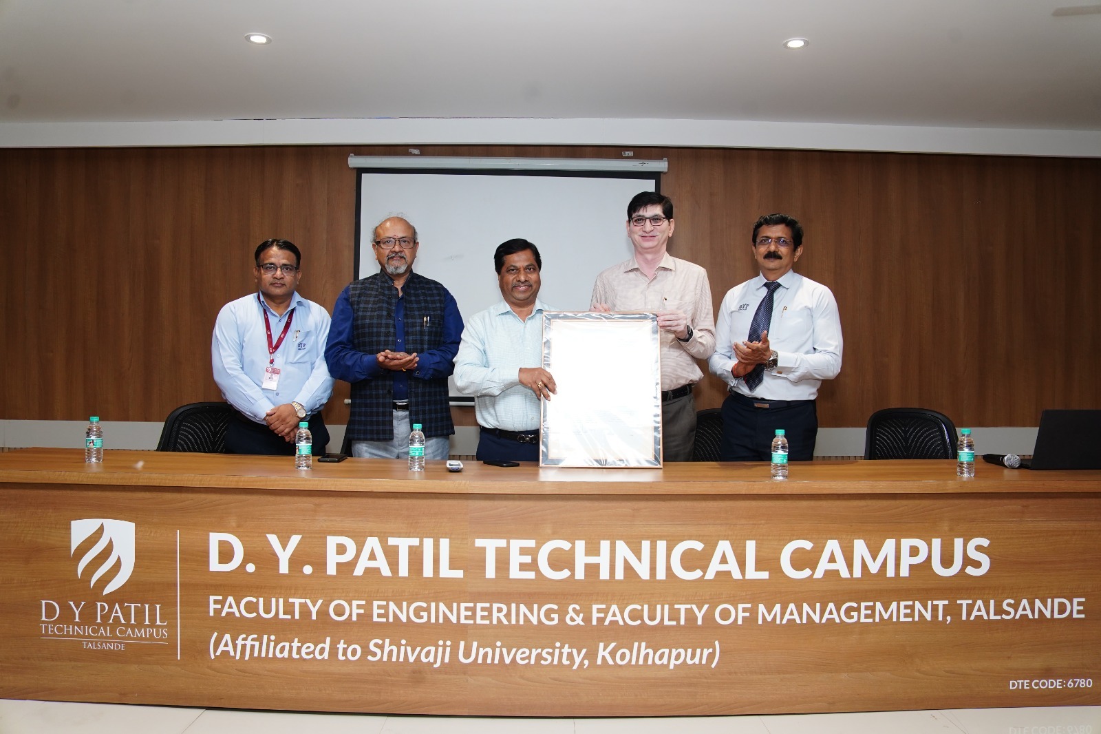 DY Autonomy to Patil Technical Campus