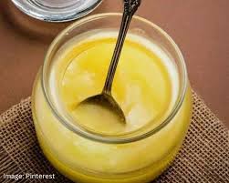 Use sajuk ghee on skin