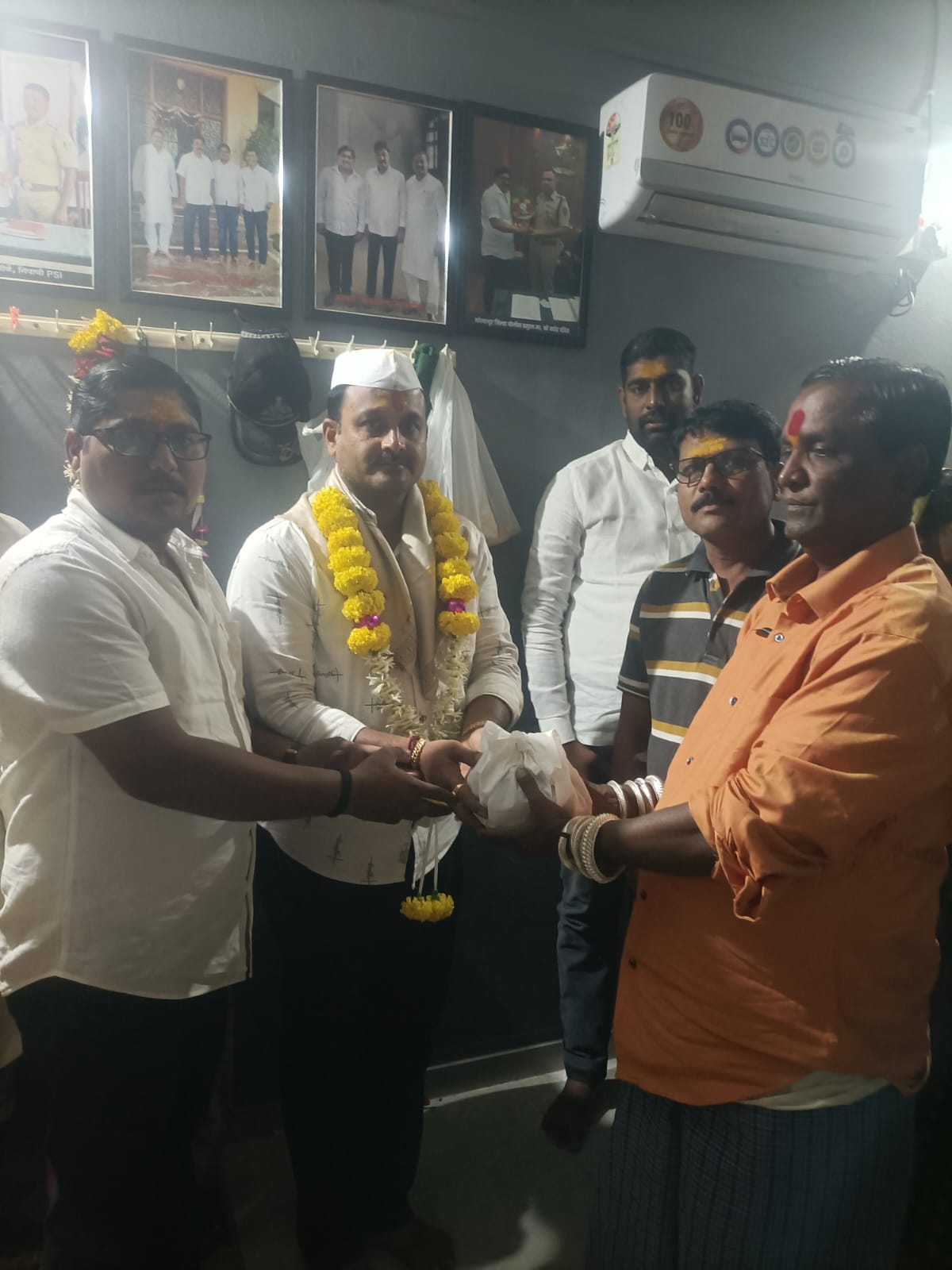 Election of Akkol Gram Panchayat Chairman Viraj Patil