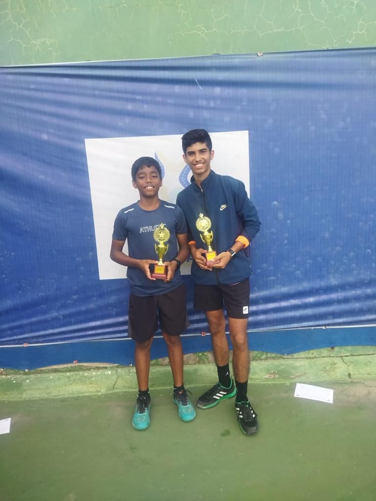 Two from Kolhapur shone in the National Nomination Tennis Tournament