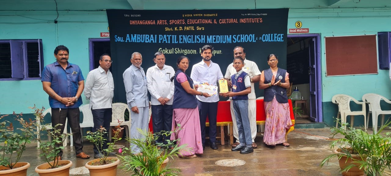 Mrs Ambubai Patil English Medium School celebrated Shri Krishna Janmashtami