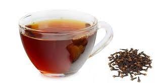Drink clove tea in the cold