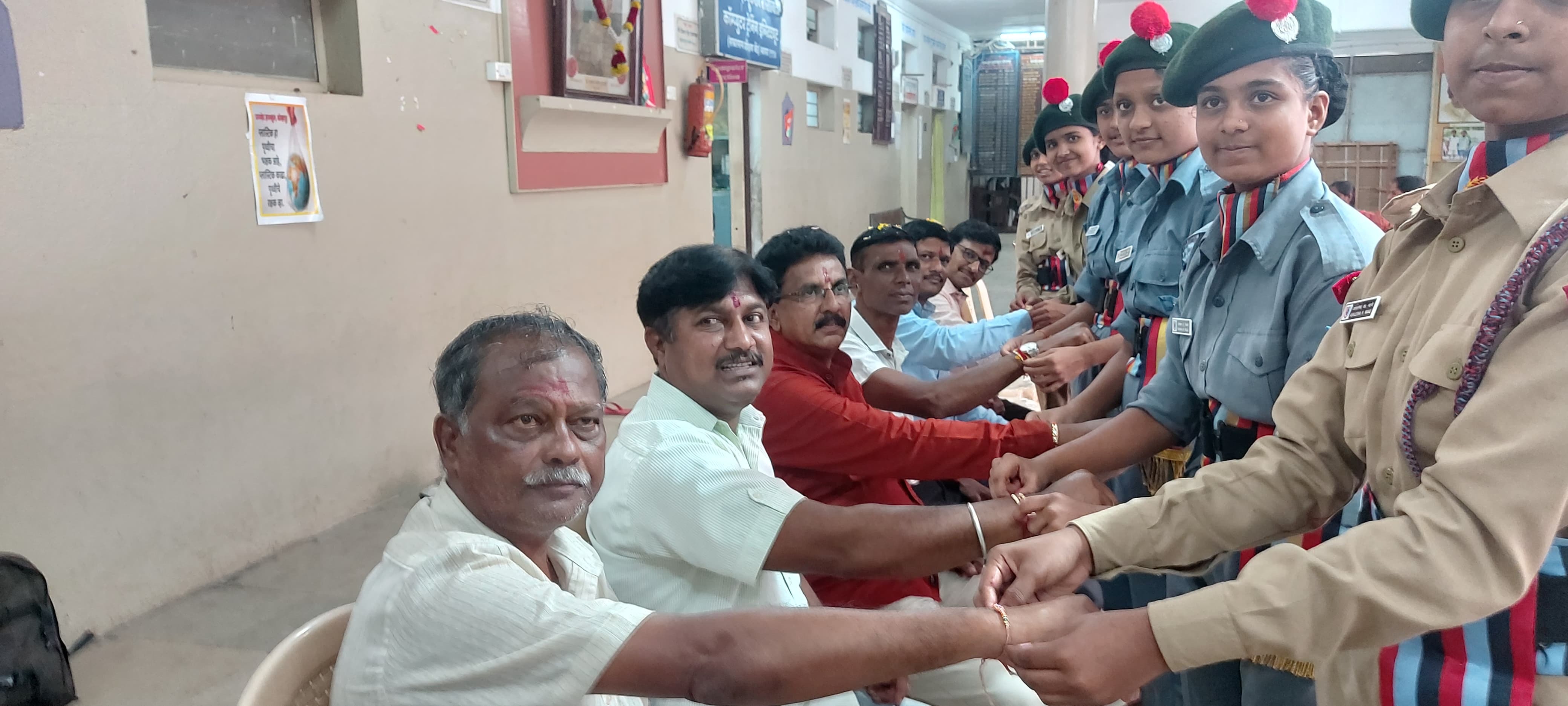 A rakhi for journalist brothers