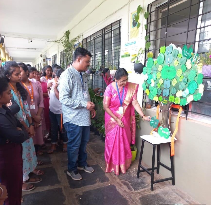 Celebrating Eco Friendly Dussehra in Vivekananda