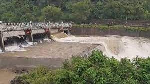 Automatic Gate No 6 of Radhanagari Dam opened