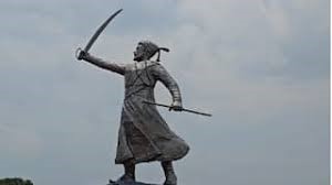 35 feet statue of Chhatrapati Shivaji Maharaj collapsed