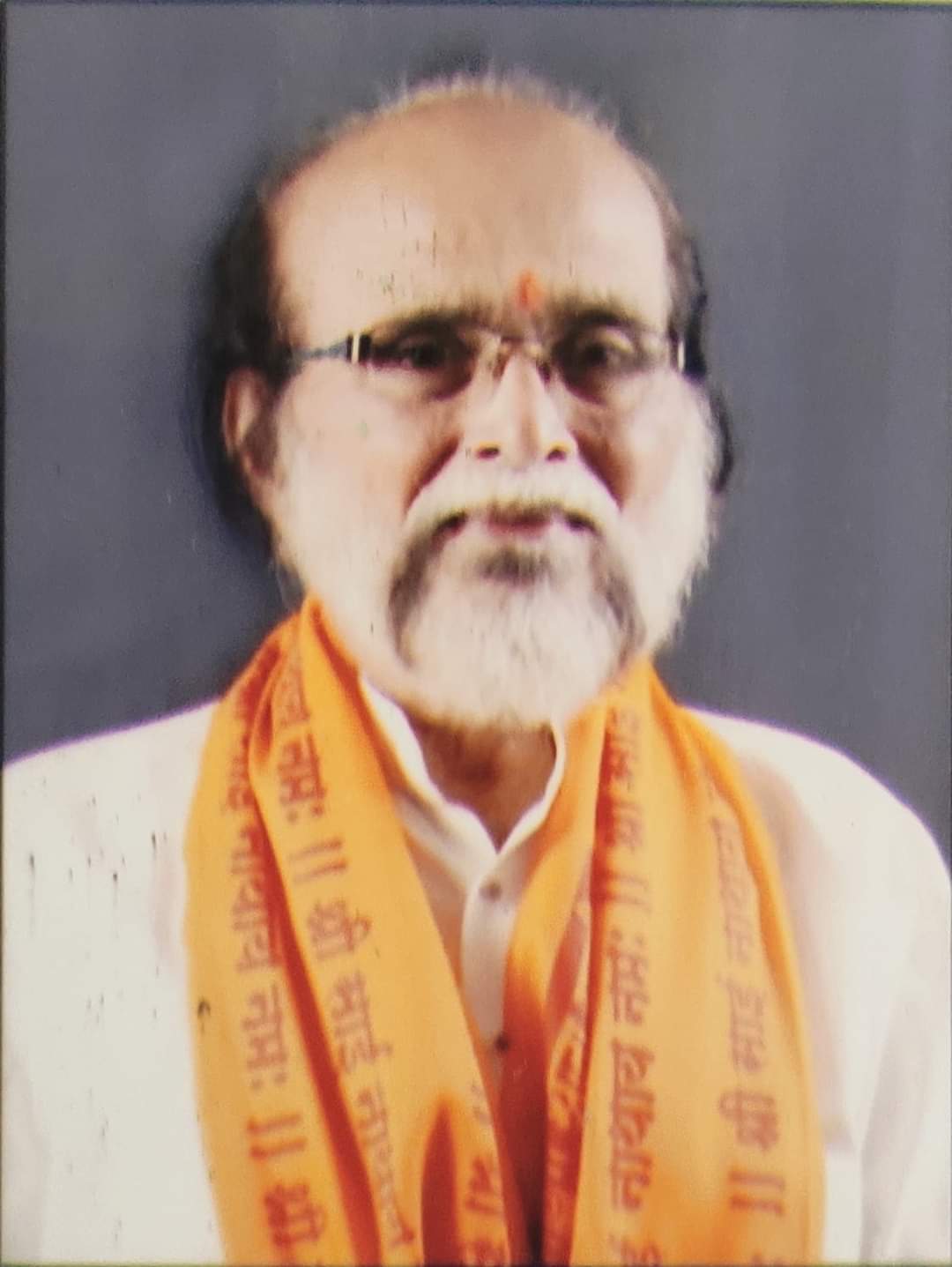 Prominent Hindu leader Narayanarao Kadam passed away