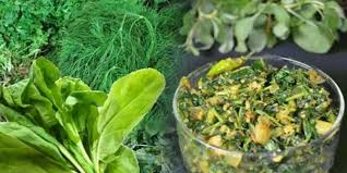Dietary importance of various leafy vegetables