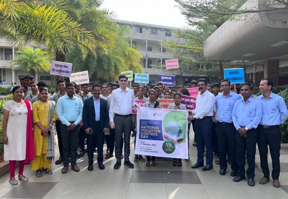 National Pollution Control Day in DY Patil Engineering
