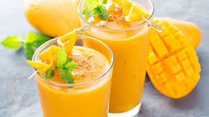 Make chilled mango lassi in summer