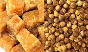 Benefits of eating gram and jaggery