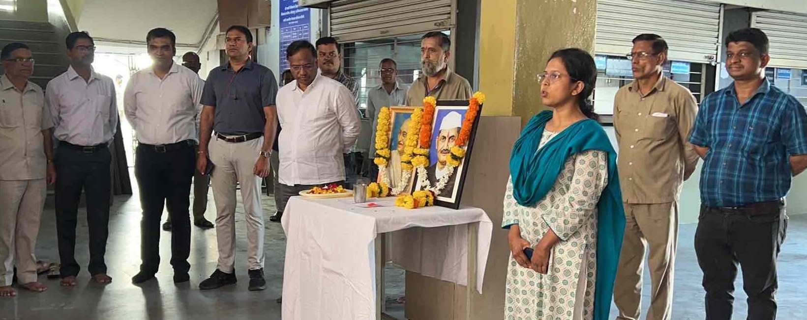 Mahatma Gandhi and Lal Bahadur Shastri Jayanti celebrated at Vivekananda Mahavidyalaya